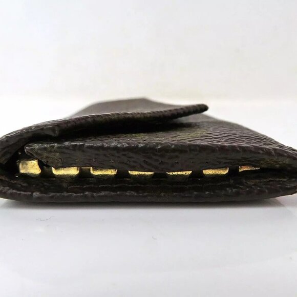 Authentic Vintage LOUIS VUITTON 6 Key Ring Monogram Canvas Holder Case - Picture 10 of 11